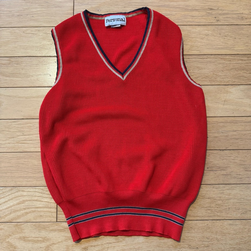 Vintage sweater vest